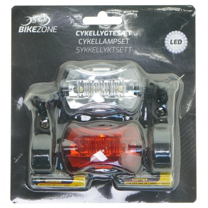 LED cykellygtesæt fra Bikezone