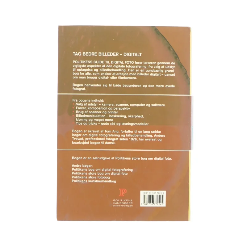 Guide til digital foto af Tom Ang (Bog)