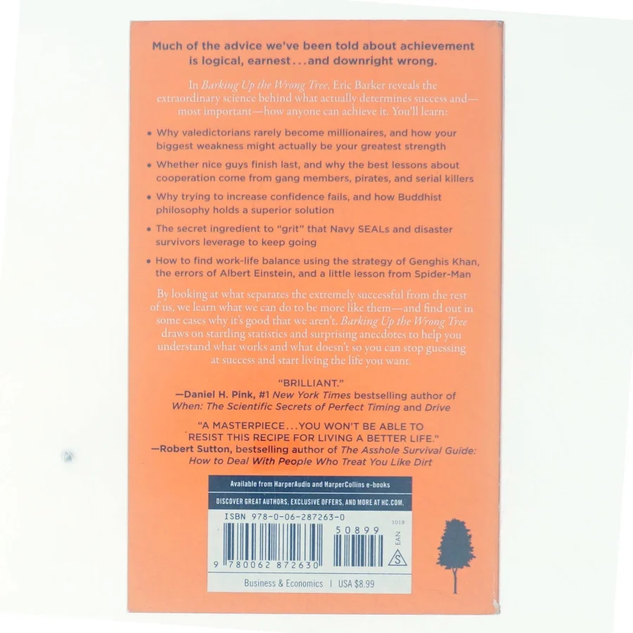 Barking Up the Wrong Tree af Eric Barker (Bog)