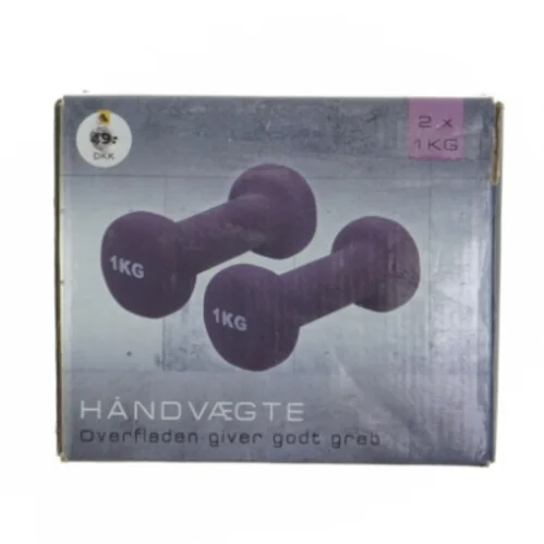 Håndvægte 1 kg (str. 14 cm)