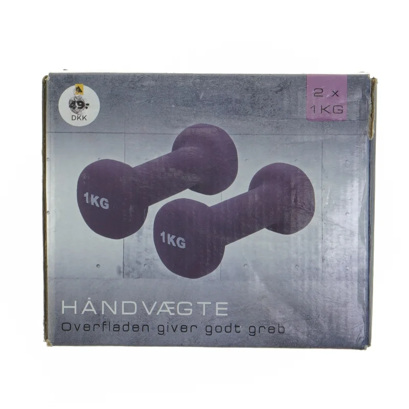 Håndvægte 1 kg (str. 14 cm)