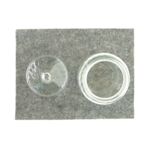 Glasbeholder med låg 