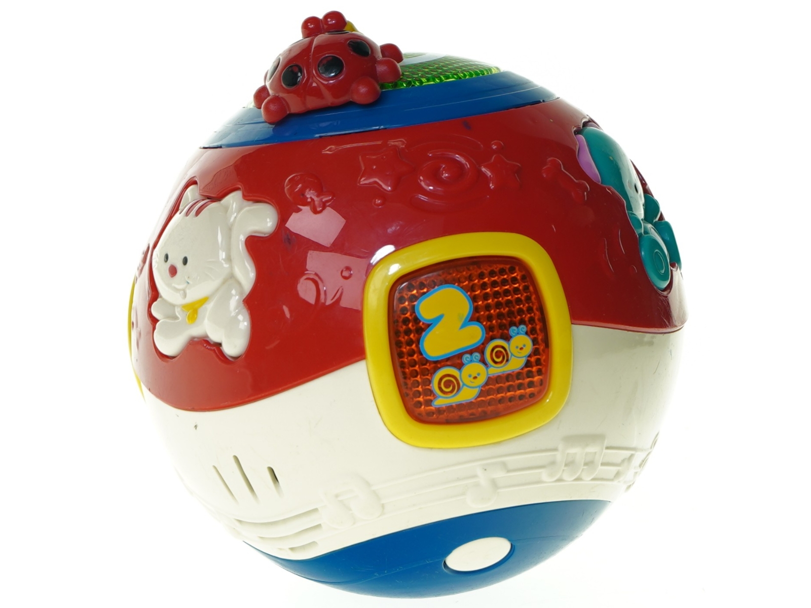 Lege bold med lyd fra Top Toy (str. 15 cm)