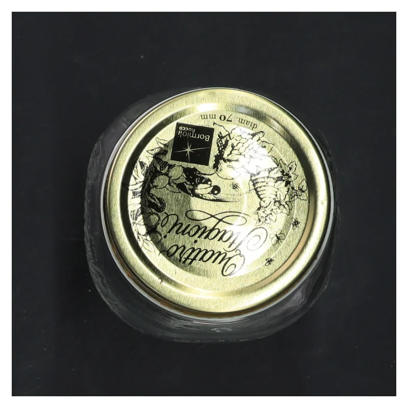 Syltetøjsglas med skruelåg (str. 14 cm)