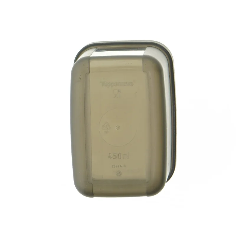 Plastikboks med låg fra Tupperware (str. 11x6,5x9,5 cm)