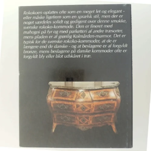 Europæisk Møbelkunst Bog fra Lademann