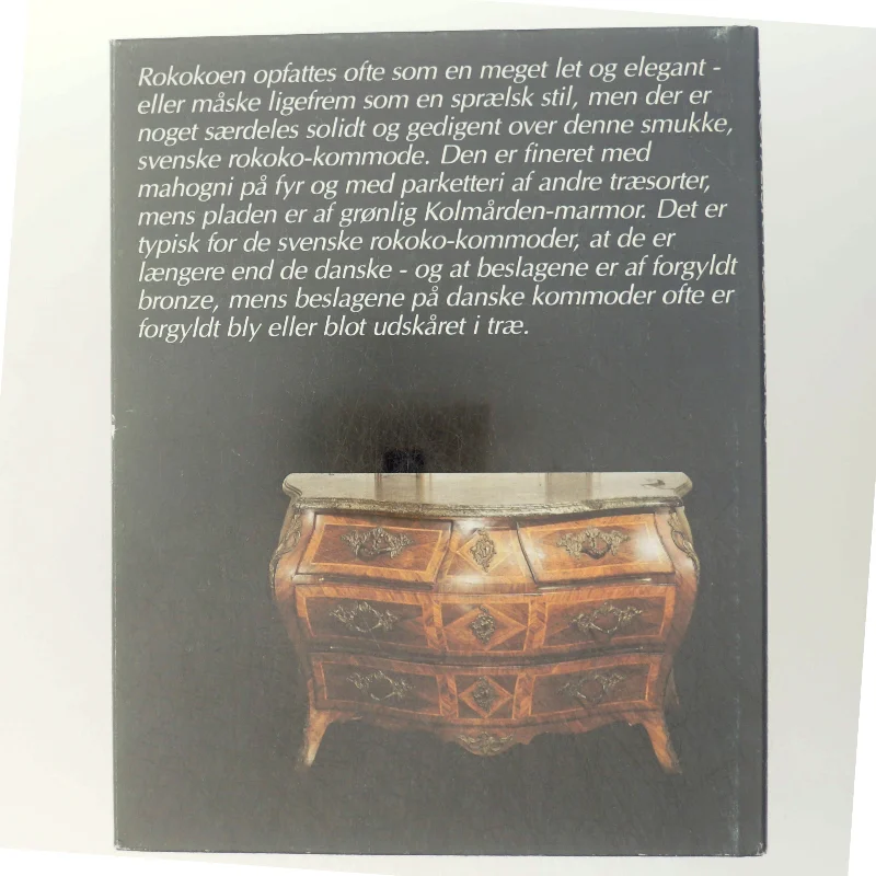 Europæisk Møbelkunst Bog fra Lademann