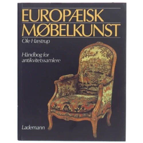 Europæisk Møbelkunst Bog fra Lademann