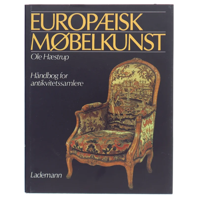 Europæisk Møbelkunst Bog fra Lademann