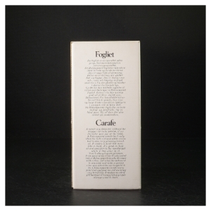 Holmegaard Karaffel fra Holmegaard (str. H. 24 cm)