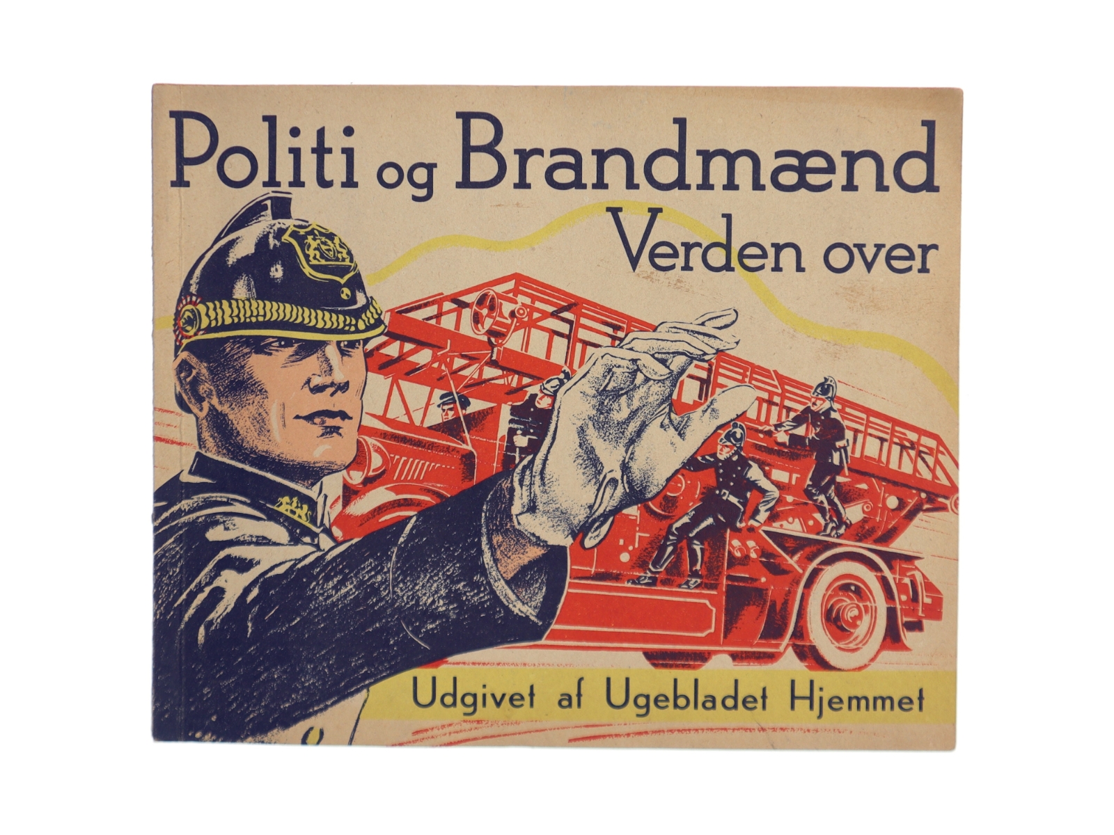 Vintage Bog om Politi og Brandmænd