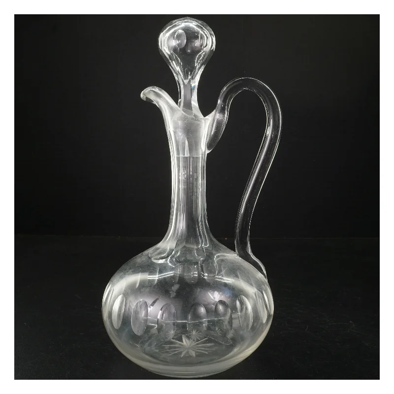 Glashane kande (str. 24 cm uden låg. 15 cm i diameter)