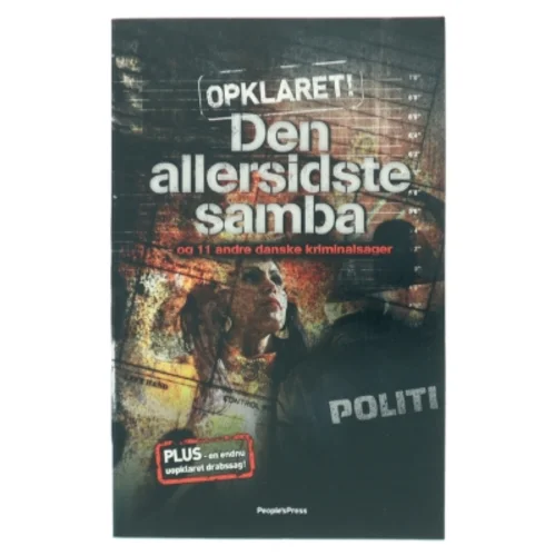 Den allersidste samba af Lars Vestergaard (f. 1971-04-27) (Bog)