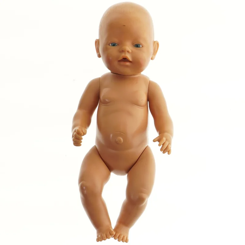 dukke af plastik (str. 40 cm)
