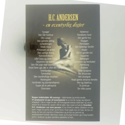 H.C. Andersen - en eventyrlig digter af Jørgen Skjerk (Bog)