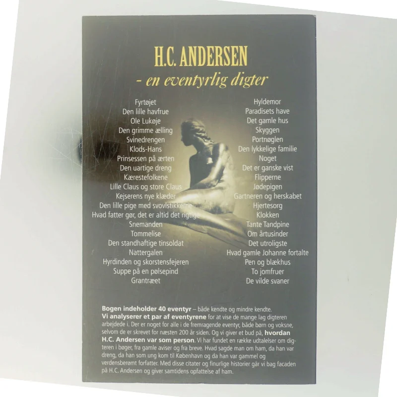 H.C. Andersen - en eventyrlig digter af Jørgen Skjerk (Bog)