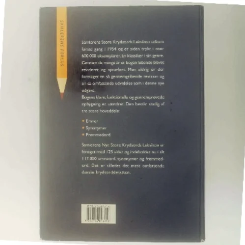 Samlerens nye store krydsords leksikon (Bog)