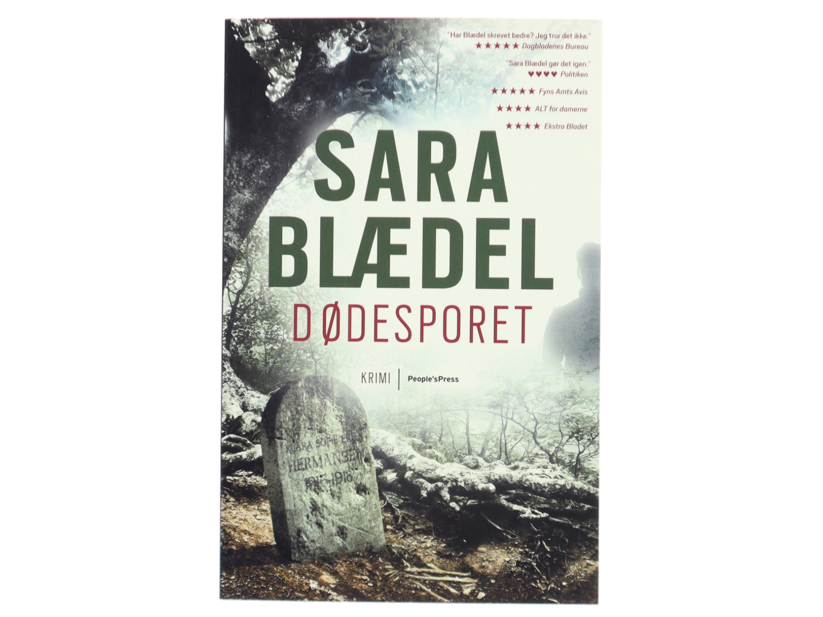 Dødesporet : krimi af Sara Blædel (Bog)