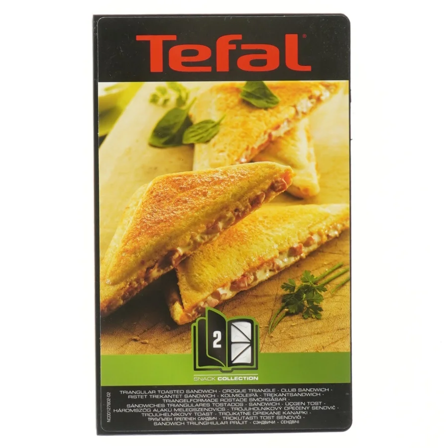 Tefal Snack Collection Toastplader fra Tefal (str. 24,5x15 cm)