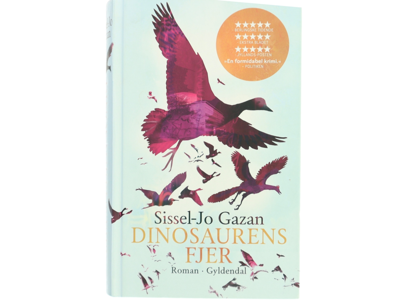 Dinosaurens fjer : roman af Sissel-Jo Gazan (Bog)