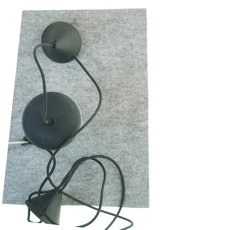 Lamper med glaskuppel (str. 16 x 13 cm)