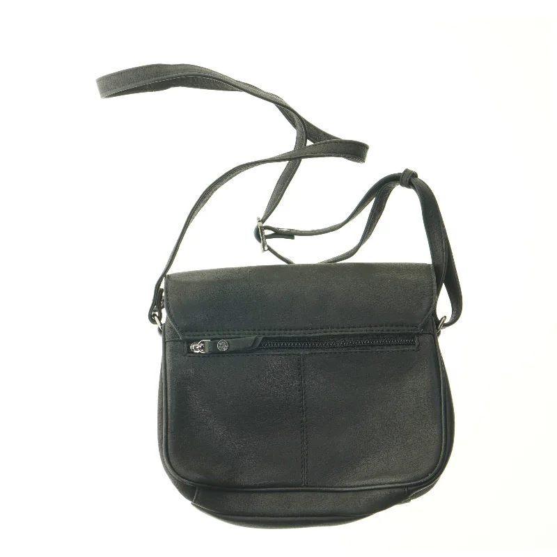 Sort skuldertaske (str. 26x24 cm)