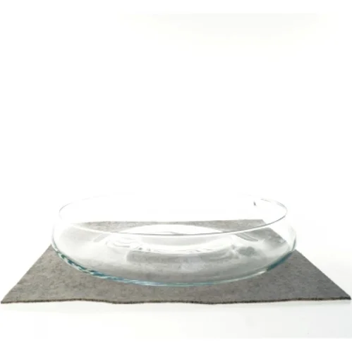 IKEA Skål i glas (str. 35 x 7 cm)