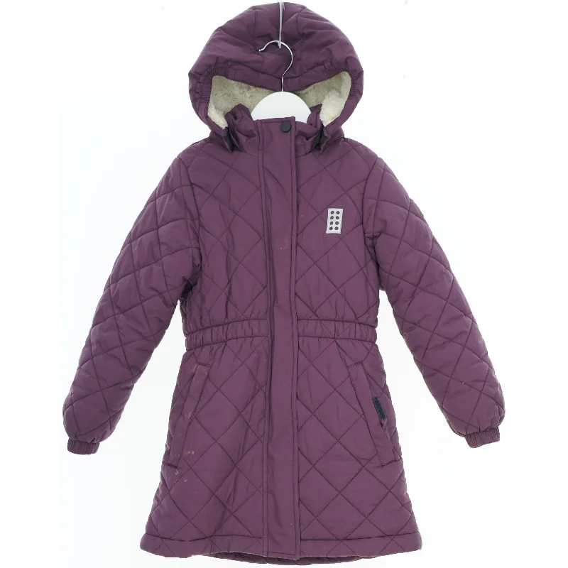 Quiltet jakke med hætte fra Lego (str. 116)