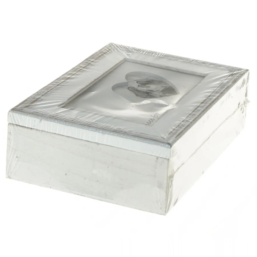 Dekorationsboks med fotoramme fra Melinera (str. 17x11,5x5 cm)