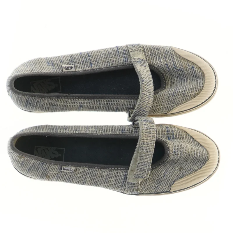 Vans flats med rem fra Vans (str. 38 )