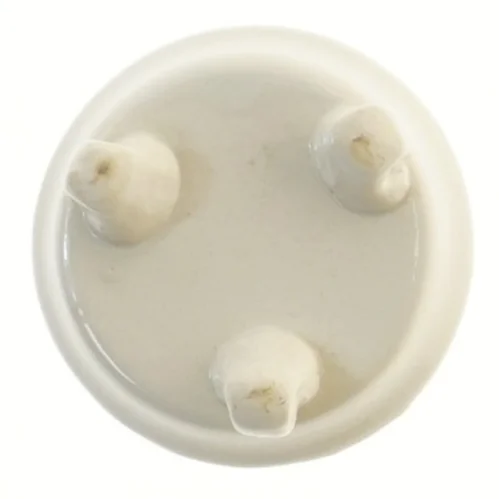 Lille hvid skål(str. Ø 9 cm) (str. Ø 9 cm)