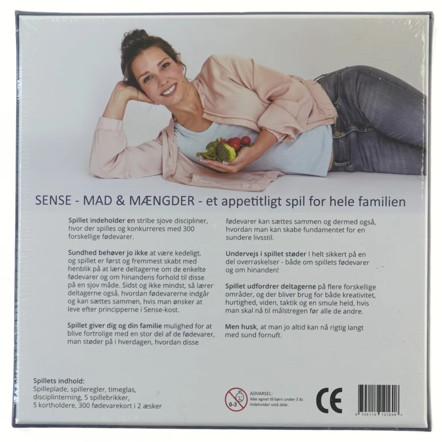 Sense Mad & Mængder brætspil (str. 26x26 cm)