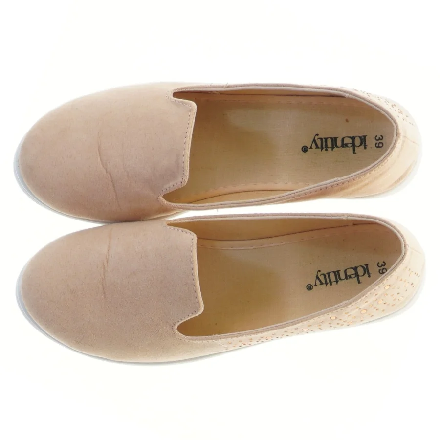 Beige sko med sten str. 39 fra Identity (str. 39 )
