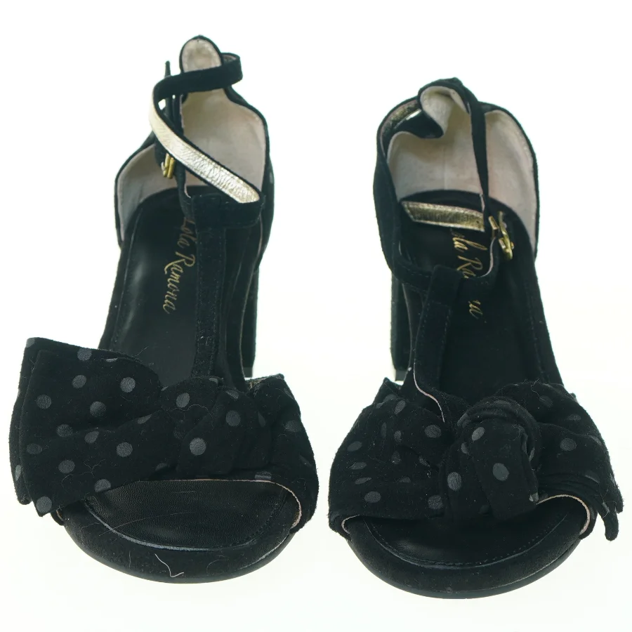 Sko med hæl og sløjfe fra Lola Ramona (str. 38)