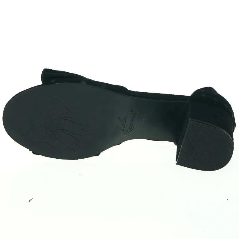 Sko med hæl og sløjfe fra Lola Ramona (str. 38)