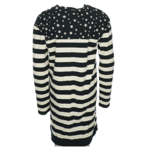 Kjole med stjerner og striber (str. 158/164)