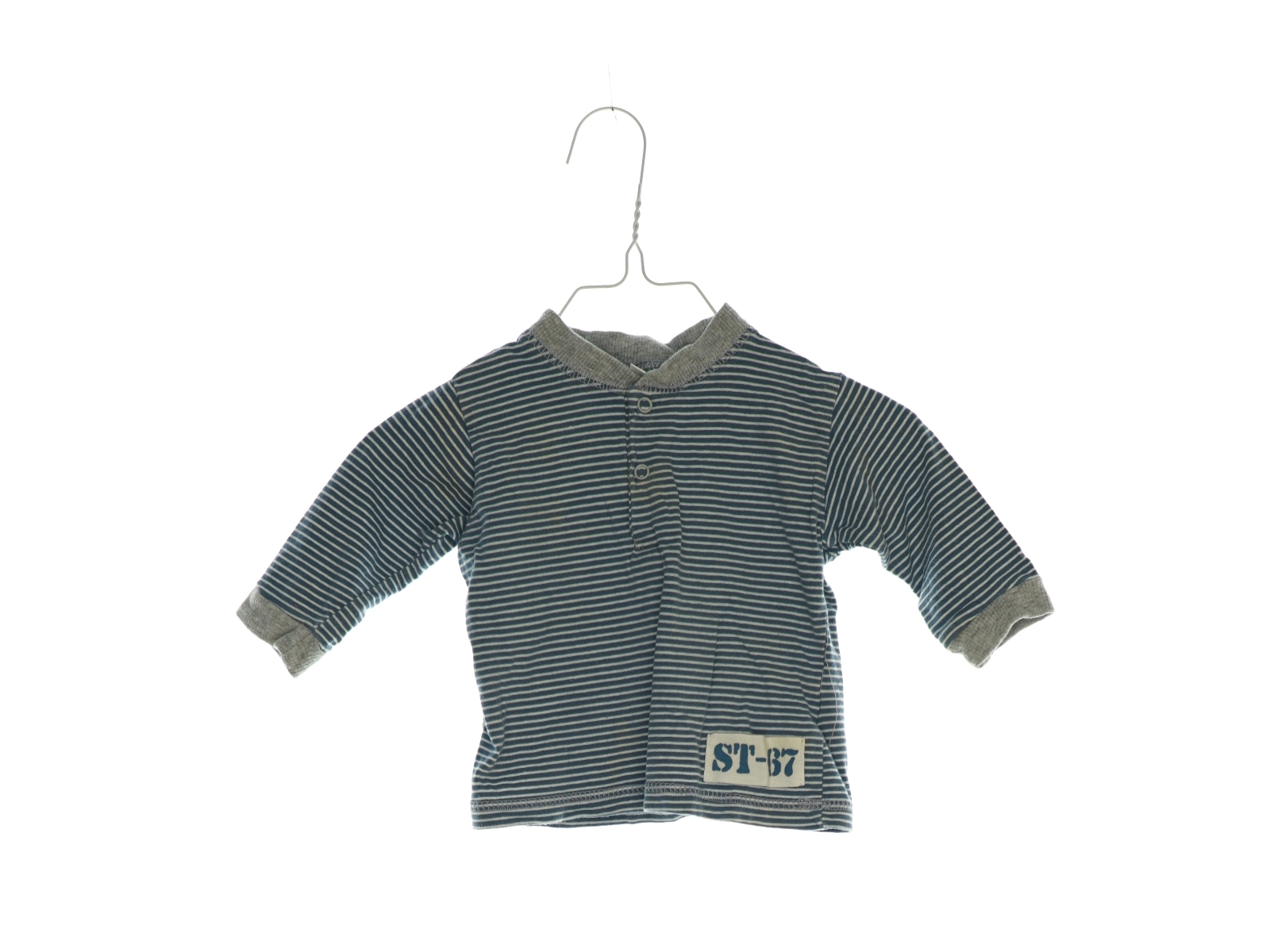 Bluse med striber (str. 74)