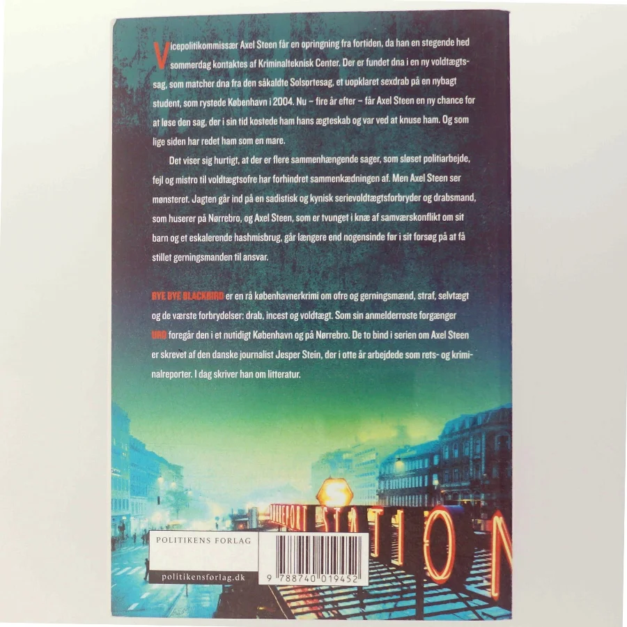 Bye bye blackbird : krimi af Jesper Stein (Bog)