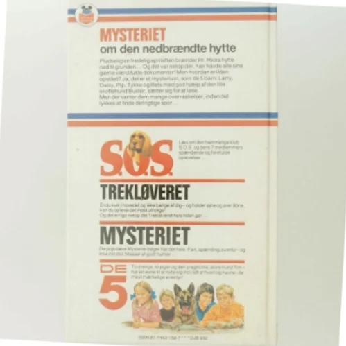 Mysteriet om den nedbrændte hytte af Enid Blyton (Bog) fra Enid Blyton