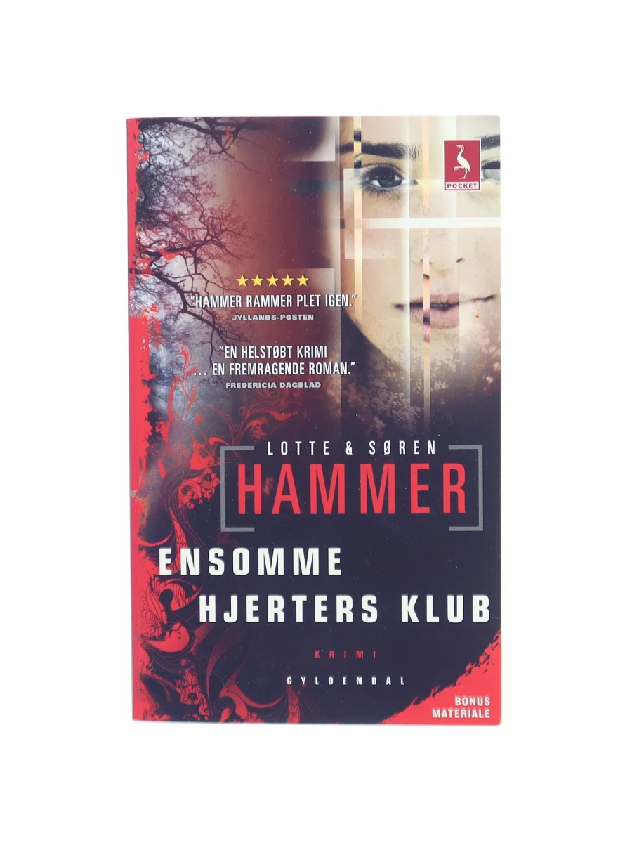 Forsiden af Ensomme hjerters klub af Lotte Hammer