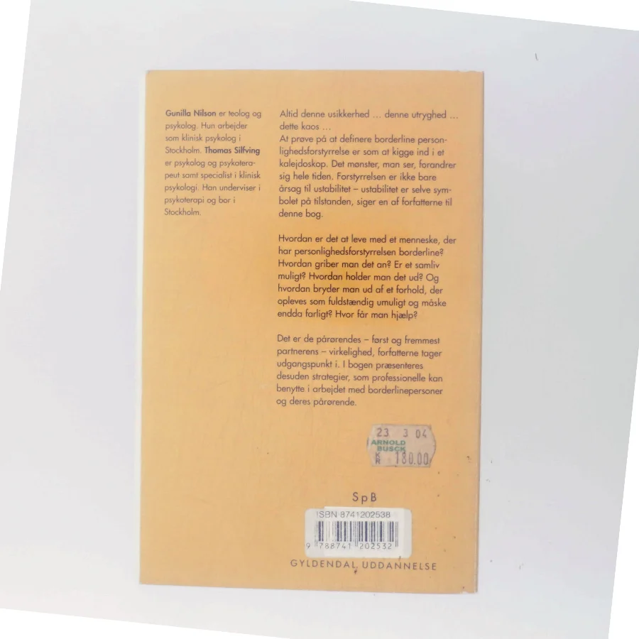 Farlige relationer : om borderline (Bog)