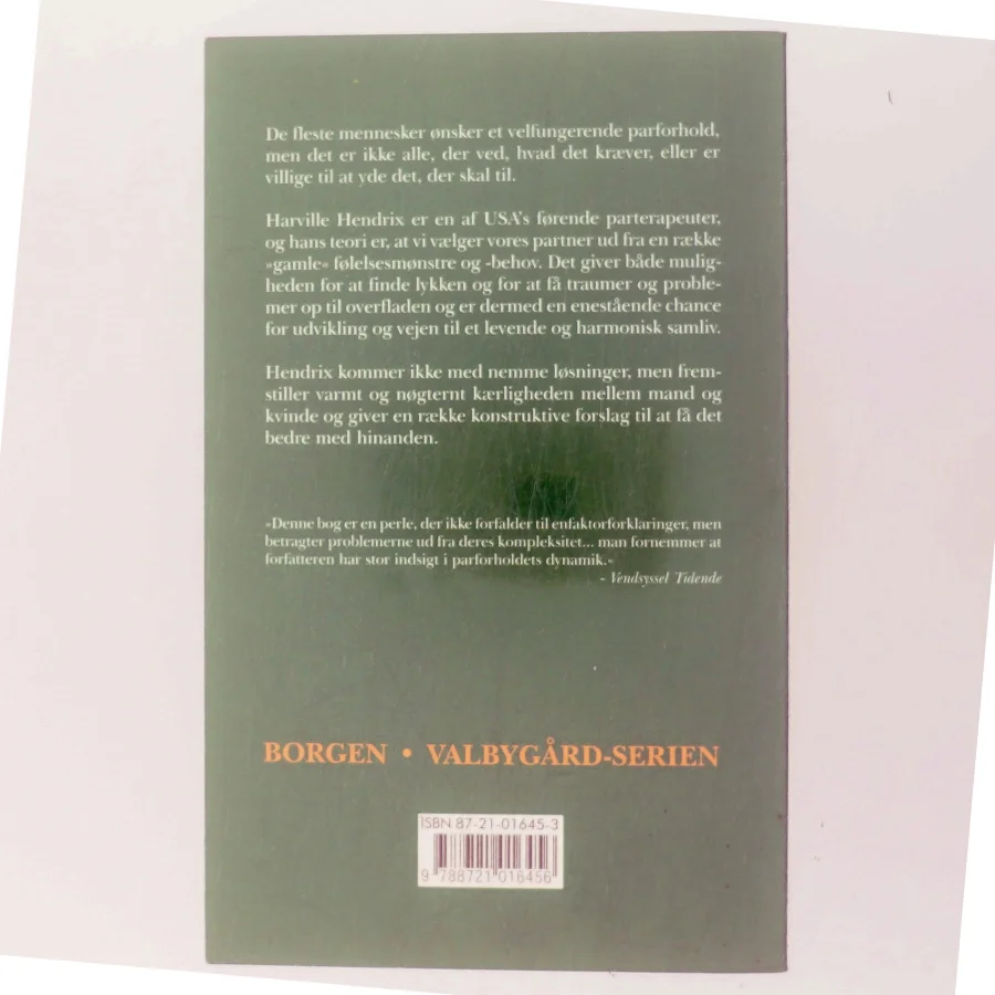 Kærlighed & samliv af Harville Hendrix (Bog)