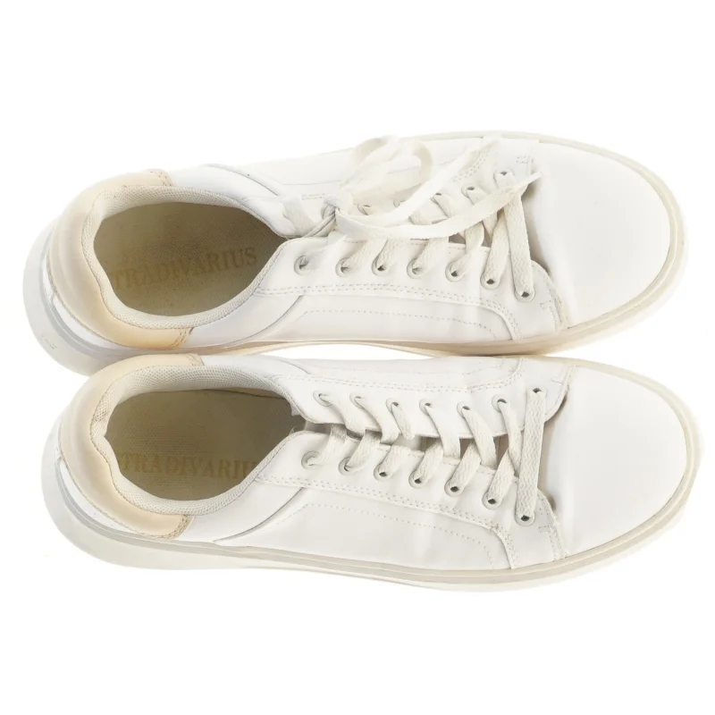 Hvide sneakers fra Stradivarius (str. 41 )