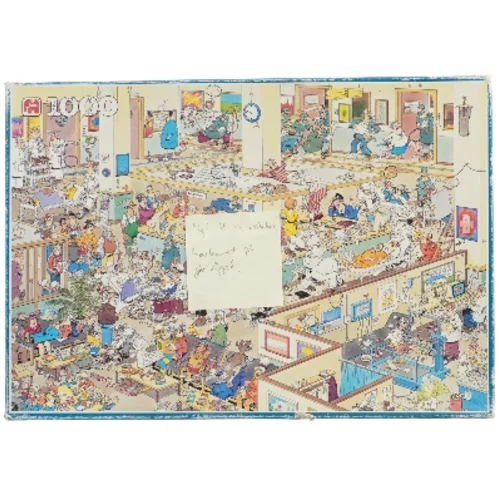 1000-brikkers puslespil. Jan van Haasteren 