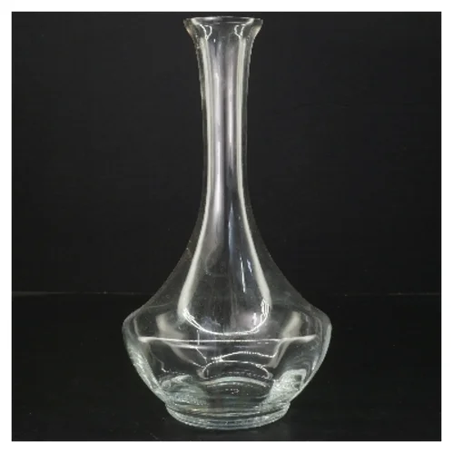 Glas karaffel fra Holmegaard (str. 26x15 cm)