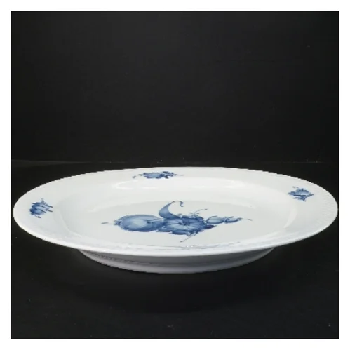  Blå blomst fad fra Royal Copenhagen (str. Ø 36 cm)