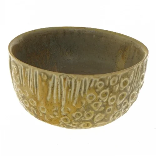 Dekorativ keramikskål (str. 12,5x6,5 cm)