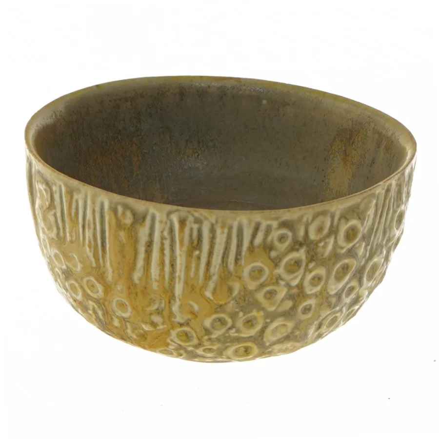 Dekorativ keramikskål (str. 12,5x6,5 cm)