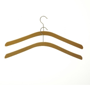 Træbøjler (str. 45 cm)