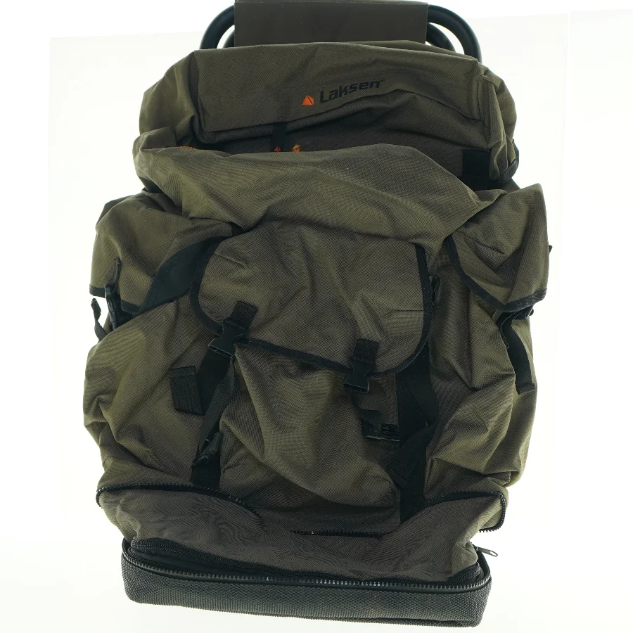 Rygsæk på stel fra Laksen (str. 60 cm)